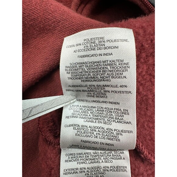 Columbia Pullover Mens XL Red Half Zip Fleece Lined Casual Sweater Outdoors - Picture 6 of 11